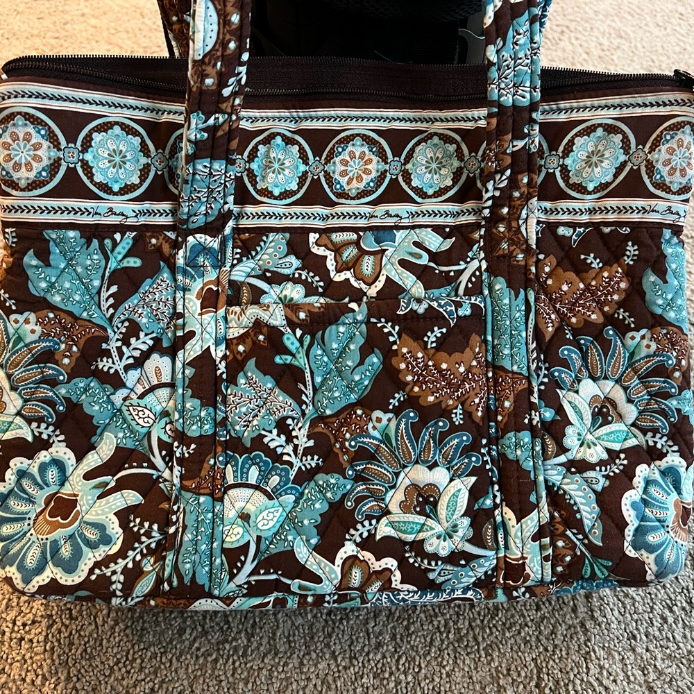 Vera Bradley Java Blue Tote - image 2